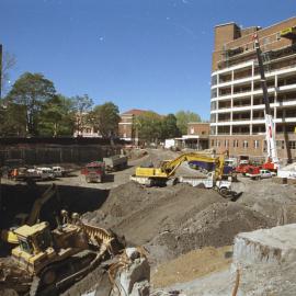 Site excavation at St Margarets Apartments, Bourke Street Surry Hills, 2009
