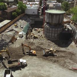 View from maternity wing, St Margarets Apartments, Bourke Street, Surry Hills, 2002