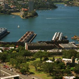 Western view towards Darling Harbour, Cove Apartments The Rocks, 2000