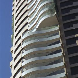 Exterior view of balconies, Cove Apartments The Rocks, 2003