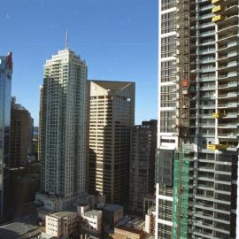 View of upper floors at Cove Apartments The Rocks, 2003