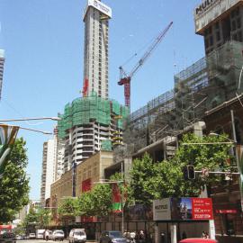 View along George Street. The Village, George Street Sydney, 2005