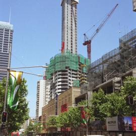 View along George Street. The Village, George Street Sydney, 2005
