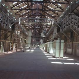 Interior view of Woolloomooloo Finger Wharf Redevelopment, 2000