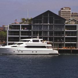 Completed apartment block at Woolloomooloo Finger Wharf Redevelopment, 2000
