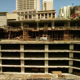 Westerly view from the eastern side of construction of World Square, 2000