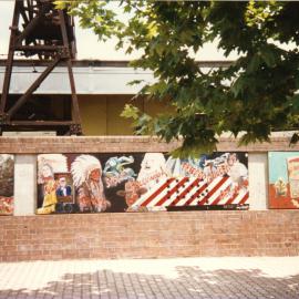 Chalmers St Mural Series Council contribution to Carnivale