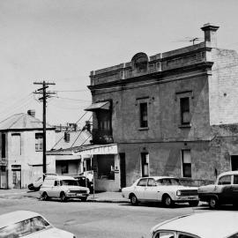 Elvy's butchery and residence in Codrington Street Darlington, 1971