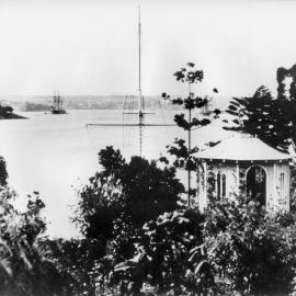 Sydney Harbour from Tarana, Wylde Street Potts Point, circa 1900
