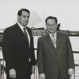 Alderman Nicholas Michael Shehadie and Chairman of Moscow Soviet.