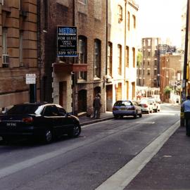 Brisbane Street, Surry Hills from corner with Oxford St.