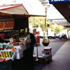 Fruit vendor in Riley Street Surry Hills, 1995
