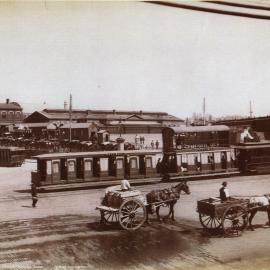 Redfern Railway Terminus, Devonshire Street Surry Hills, 1900