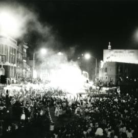 Sydney Gay and Lesbian Mardi Gras Parade in Taylor Square, Oxford Street Darlinghurst, 1992