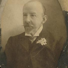 Portrait of Alderman William Henry Douglas Mitchell, Glebe Municipal Council, circa 1900