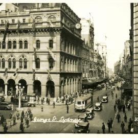 General Post Office, George Street Sydney, 1940s