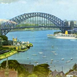 Sydney Harbour Bridge from Lavender Bay