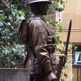 Figure on the Cenotaph.