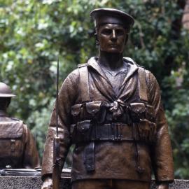 Figures on the Cenotaph.