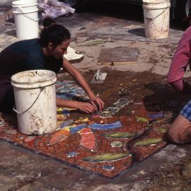 Peace Park mosaic.