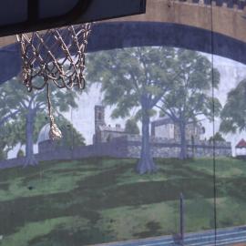 KGV mural in Cumberland Street The Rocks, no date