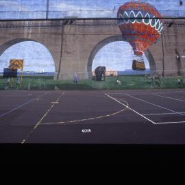 King George (KGV) Recreation Centre mural, Cumberland Street The Rocks, no date