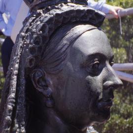 Statue of Queen Victoria.