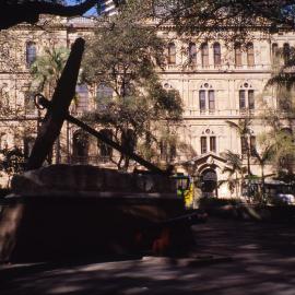 Sirius Anchor in Macquarie Place Park, Bridge Street Sydney, no date