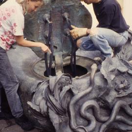 Tank Stream Fountain.