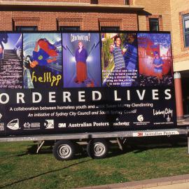 'Bordered Lives' poster.