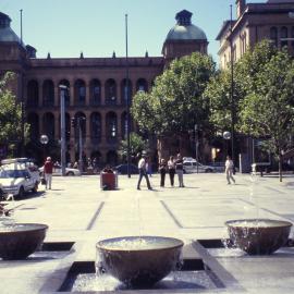 Passage water feature in Martin Place, 2000