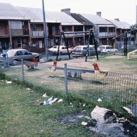 Playground on Eveleigh Street Redfern, 1990