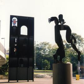 Minogue Reserve sculptures.