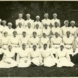 Group of nurses from Royal Prince Alfred (RPA) Hospital, circa 1932