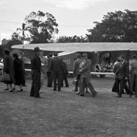 Sir Charles Kingford Smith's aircraft the "Southern Cross" on display