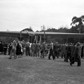 Sir Charles Kingford Smith's aircraft the "Southern Cross" on display