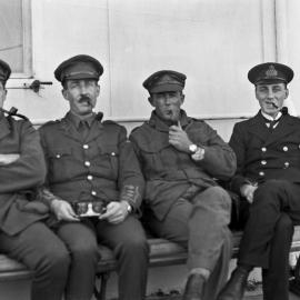 Adam Forrest Grant and friends, 1916