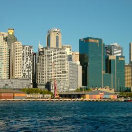 City skyline and East Darling Harbour, 2006