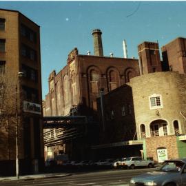 Kent Brewery and former Great Western Hotel, Broadway Chippendale, 1991