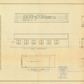 Plan - New building, Factory, Birmingham Street Alexandria, 1942