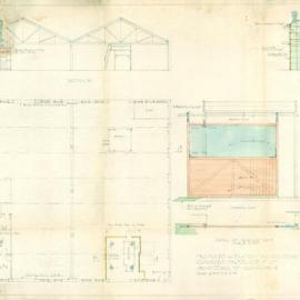 Plan - Alterations to existing building, 130 Mitchell Road Alexandria, 1942