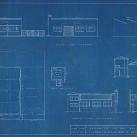 Plan - New building, Factory, Ralph Street Alexandria, 1942