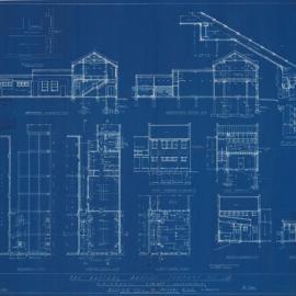 Plan - Alterations to existing building, Welfare block, O'Riordan Street Alexandria, 1943