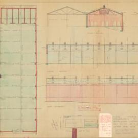Plan - New building, Store building, 90 O'Riordan Street Alexandria, 1949