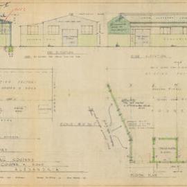 Plan - New building, Foundry, Doody Street Alexandria, 1949