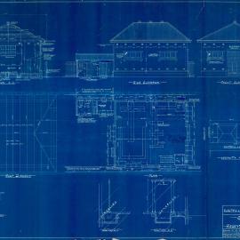 Plan - New building, Substation, 134 Lennox Street Newtown, 1935