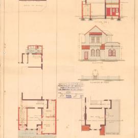 Plan - Additions to existing building, Surgery and residence, 25 Edgeware Road Enmore, 1931
