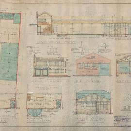 Plan - New building, Factory, Lots 3-5, King Street Newtown, 1937