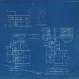 Plan - Additions to existing building, Hostel, 1-11 King Street Newtown, 1937