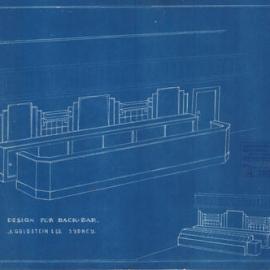 Plan - Alterations to existing building, Theatre, 118-132 Enmore Road Newtown, 1937